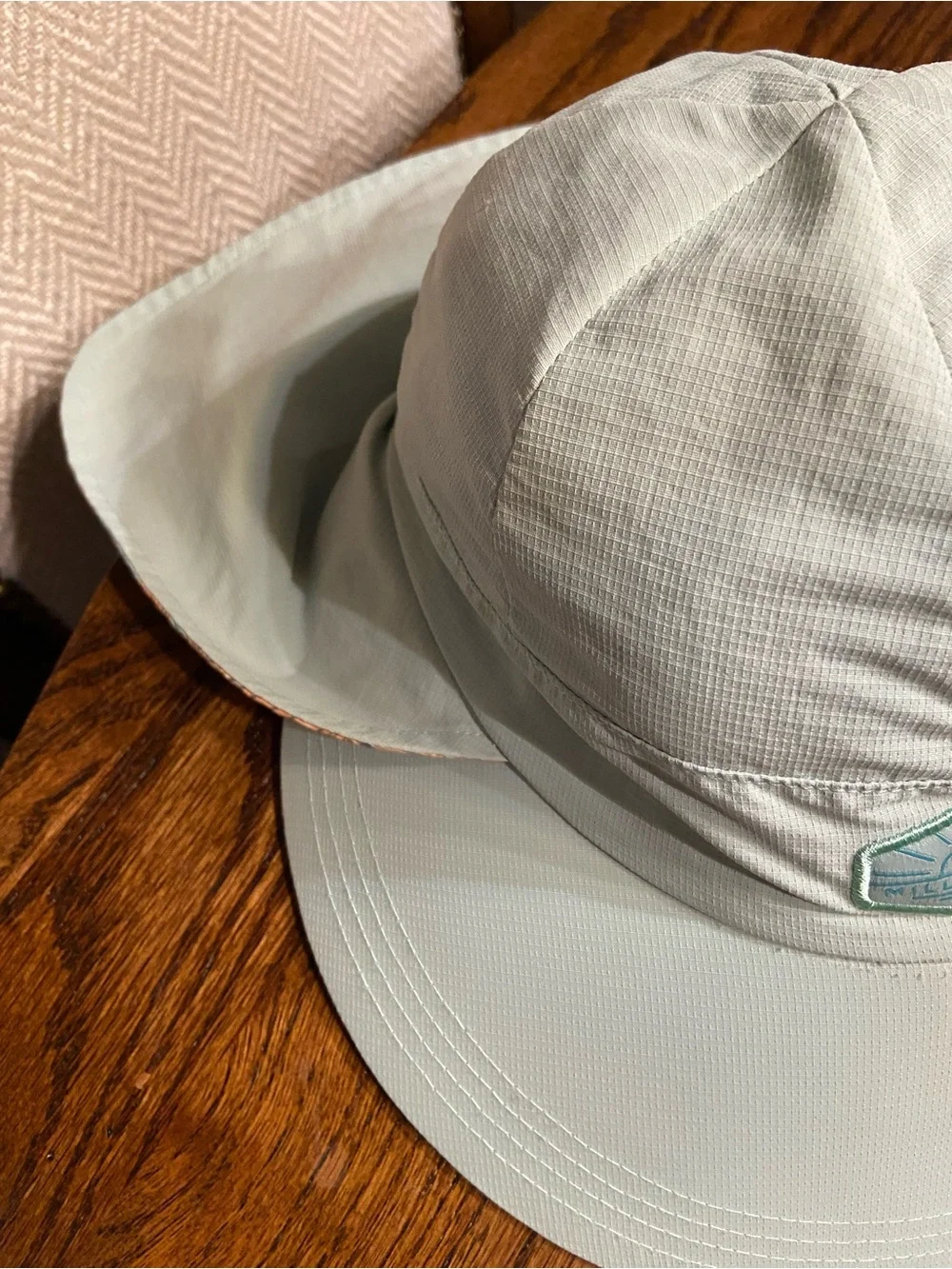 Millymook Kids Sun-Protective Wide Brim Hat - Light Teal